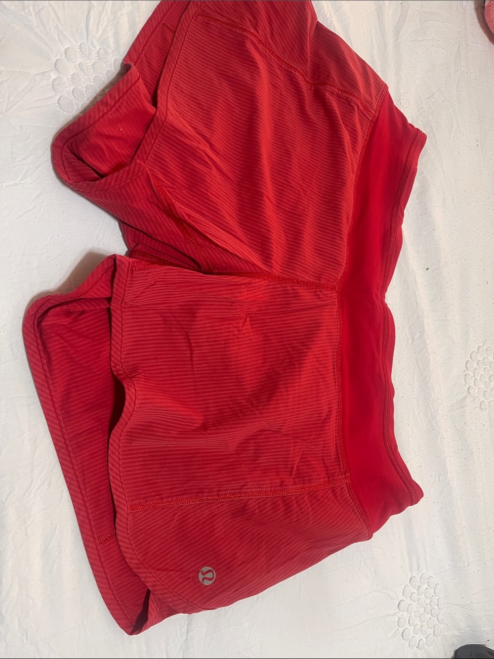 lululemon athletica Men’s Vibrant Red Athletic Shorts